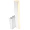 Access Lighting Illume, Dual Voltage LED Wall Sconce, Matte White Finish, Acrylic Lens Acrylic 63161LEDD-MWH/ACR - alternate 3